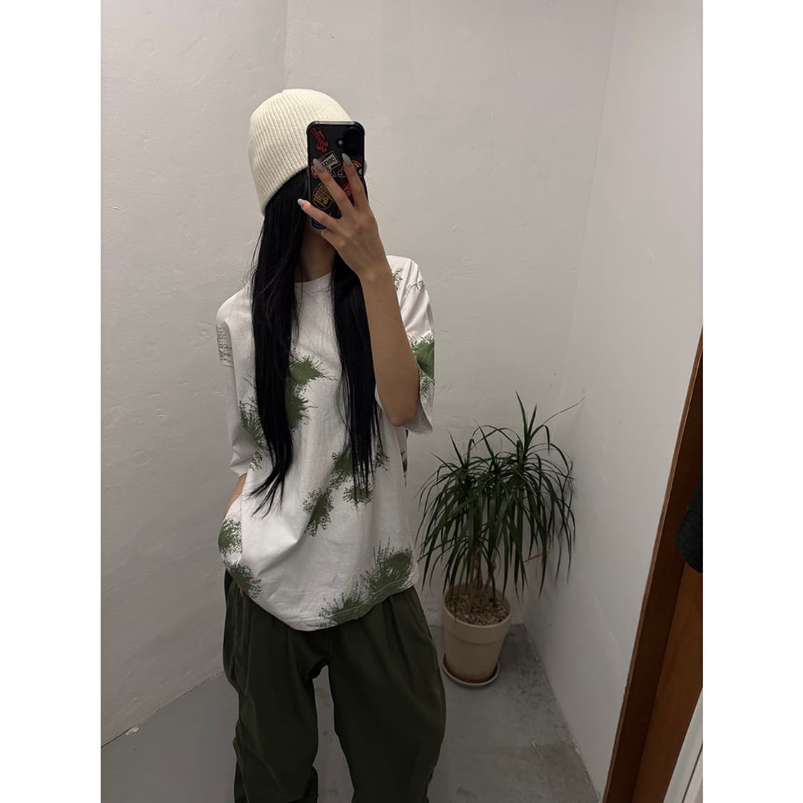 ARMY TWILL Snow Camo Tee 상품이미지4