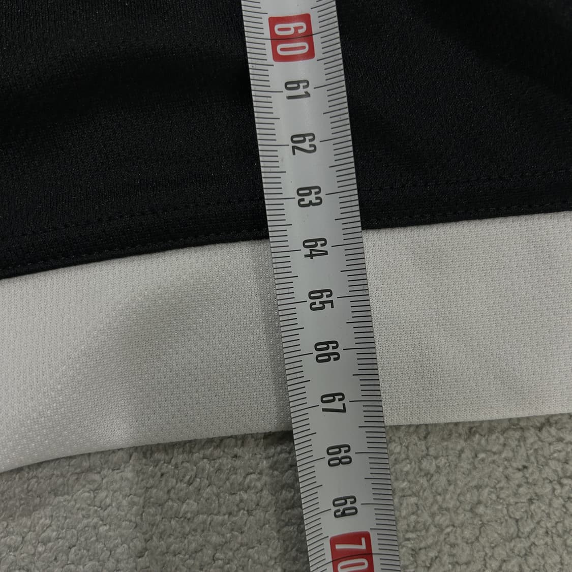 아디다스 삼선 트레이닝 긴팔 티셔츠 블랙 실측 m 상품이미지5