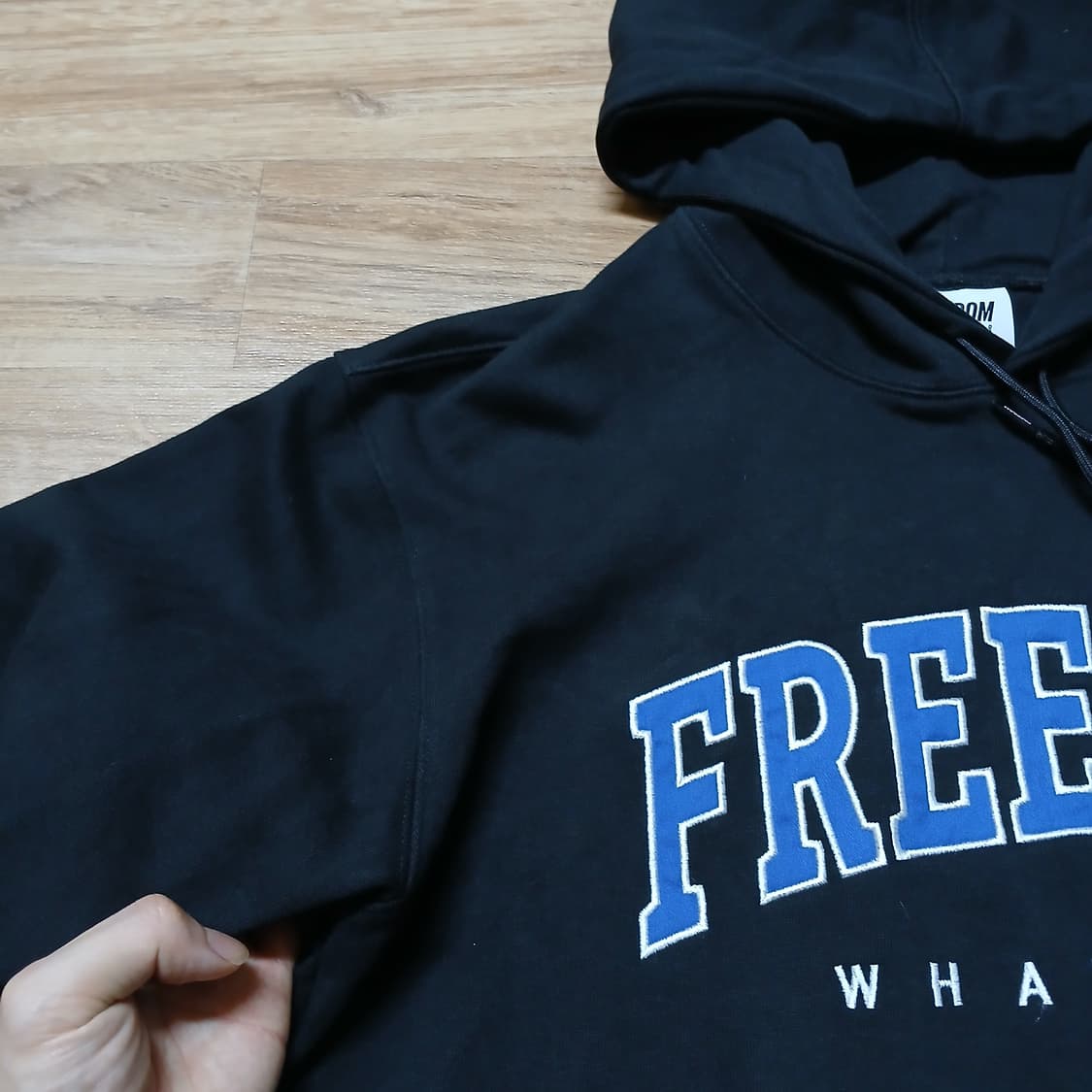 FREEDOM 프리덤 아치로고 헬스 짐웨어 후드티 상품이미지5