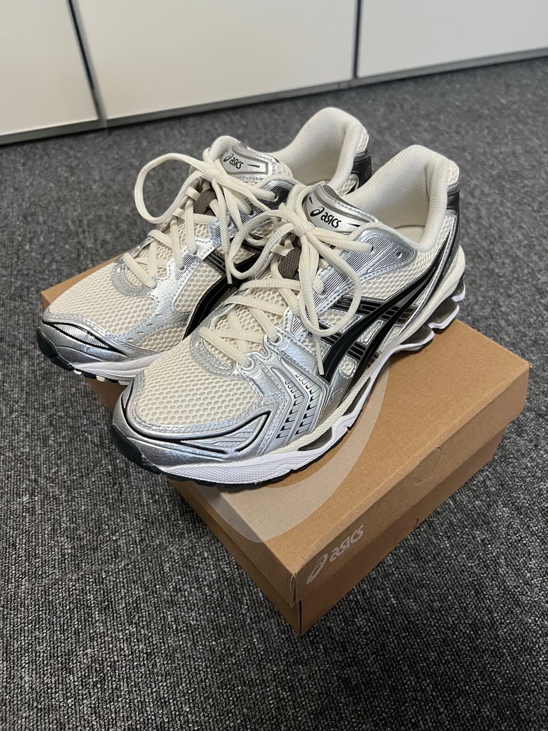 아식스 젤 카야노 크림 블랙 265 상품이미지1