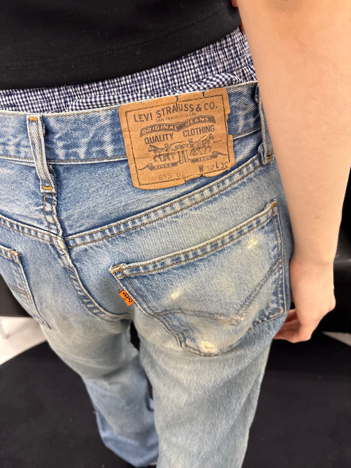 90‘s 리바이스 615 오렌지탭  상품이미지3