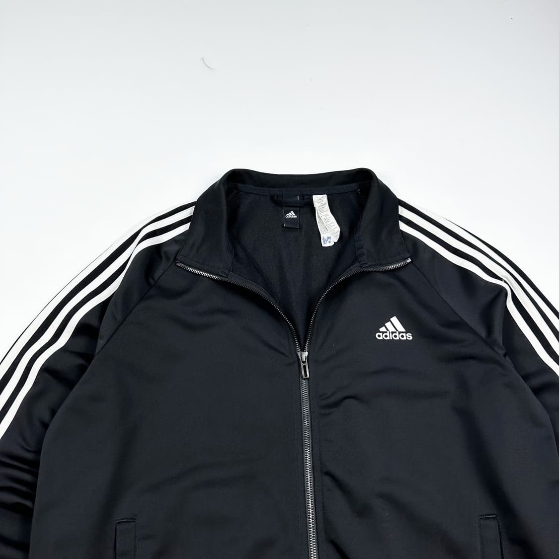 아디다스 og 미니멀 삼선 져지 블랙 2XL 상품이미지2