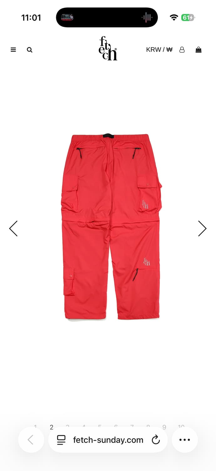 페치 바지 미듐  상품이미지2