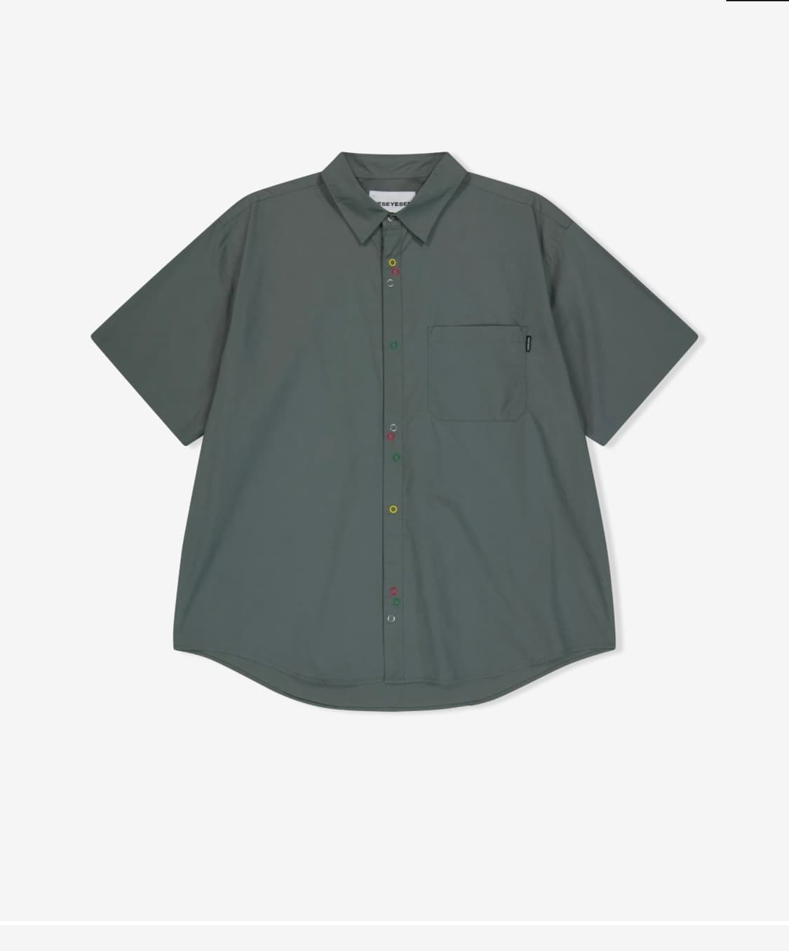 yeseyesee 예스아이씨 Pinnacle S/S Shirt Grey 상품이미지1