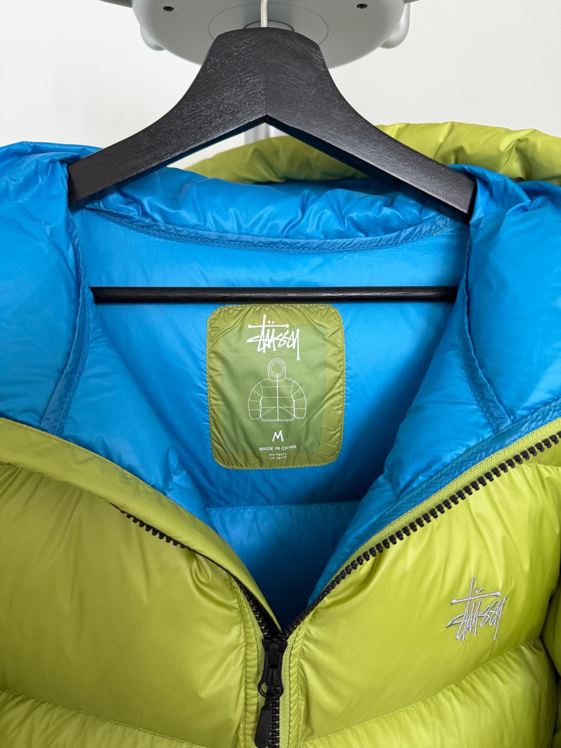 (M) 스투시 마이크로 립스탑 다운 상품이미지5