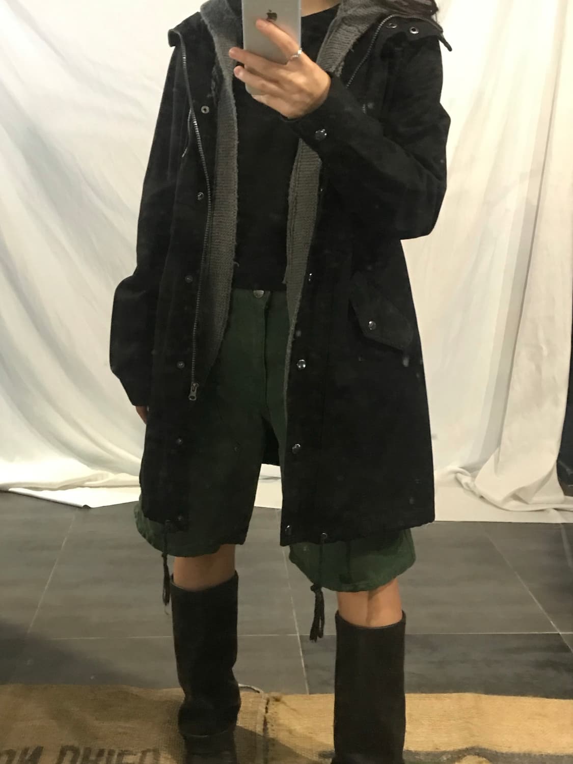 back frill military jacket 상품이미지3