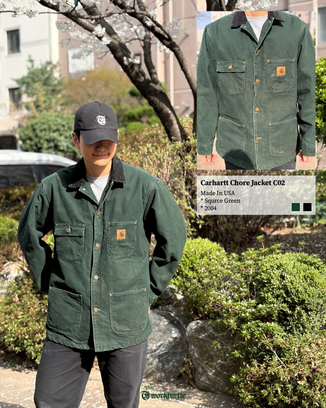 칼하트 초어 C02 SPC L/R USA🇺🇸 상품이미지2