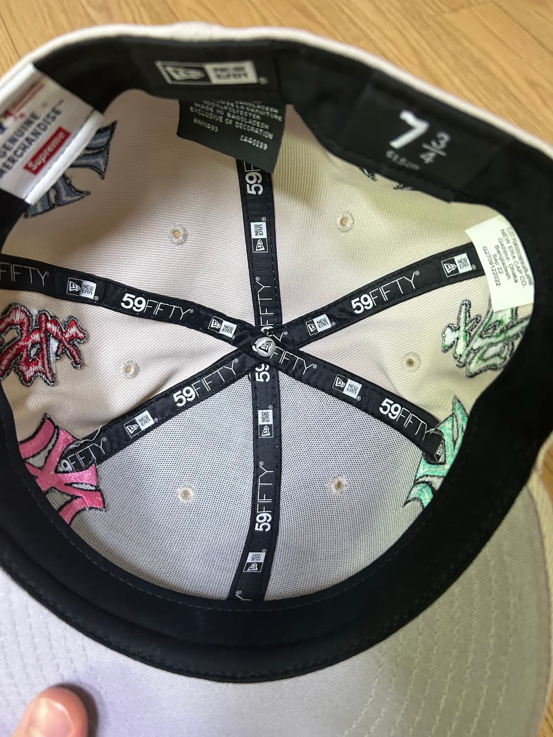 (7 3/4, 61.5cm) 초레어 슈프림 뉴에라  상품이미지4