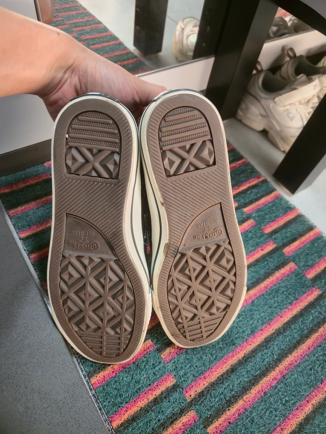 컨버스 원스타 로우블랙 250사이즈 상품이미지5