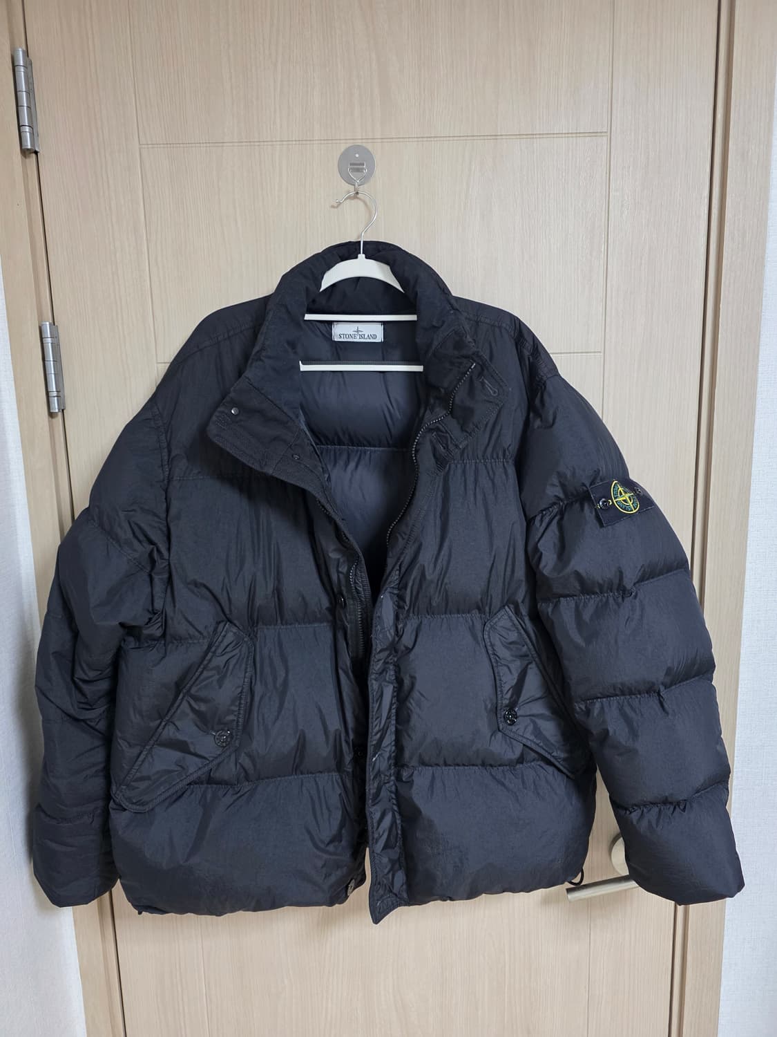 스톤아일랜드 크링클랩스 24fw 블랙 XL 상품이미지2