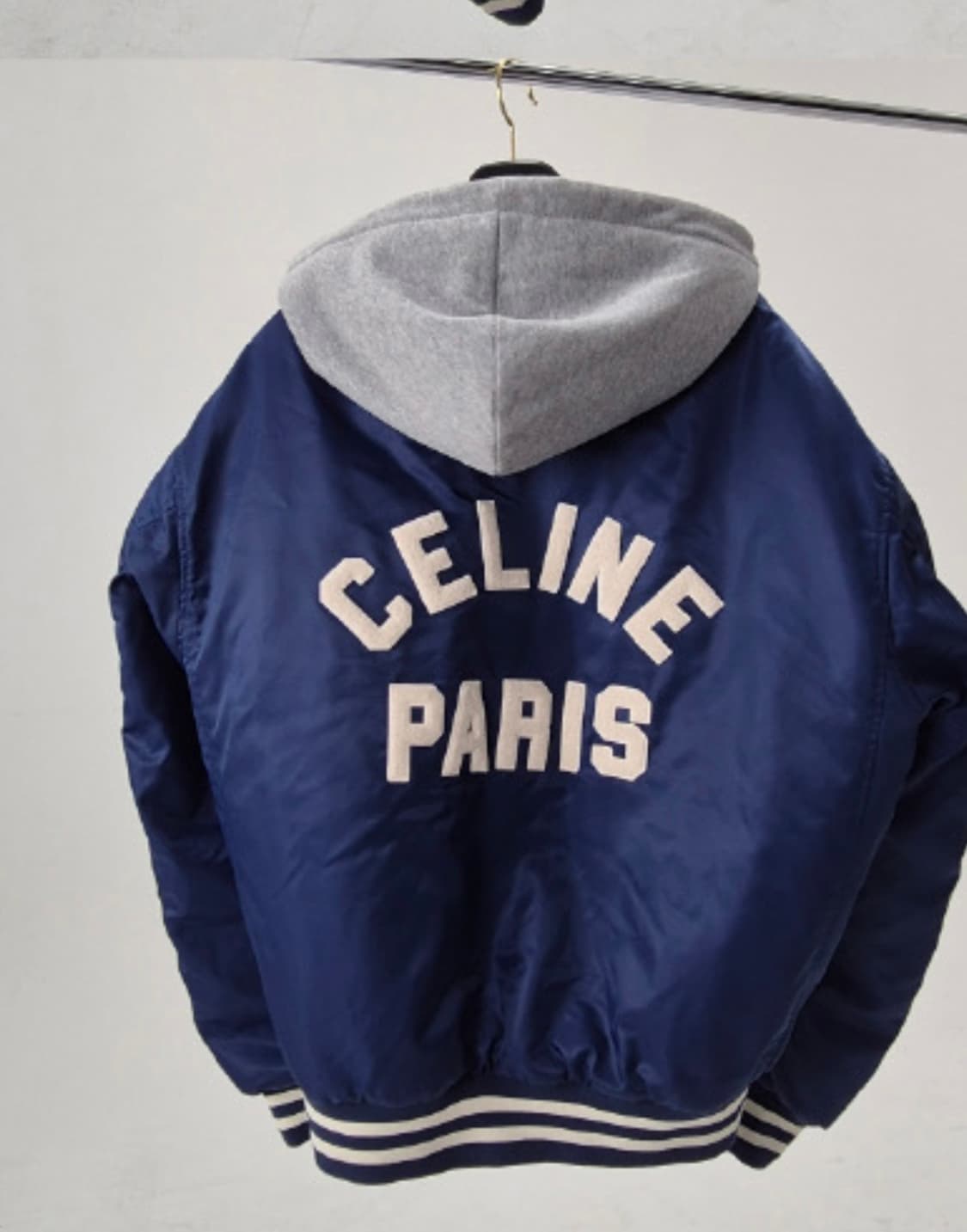 셀린느 나일론 후드 바시티자켓 상품이미지2