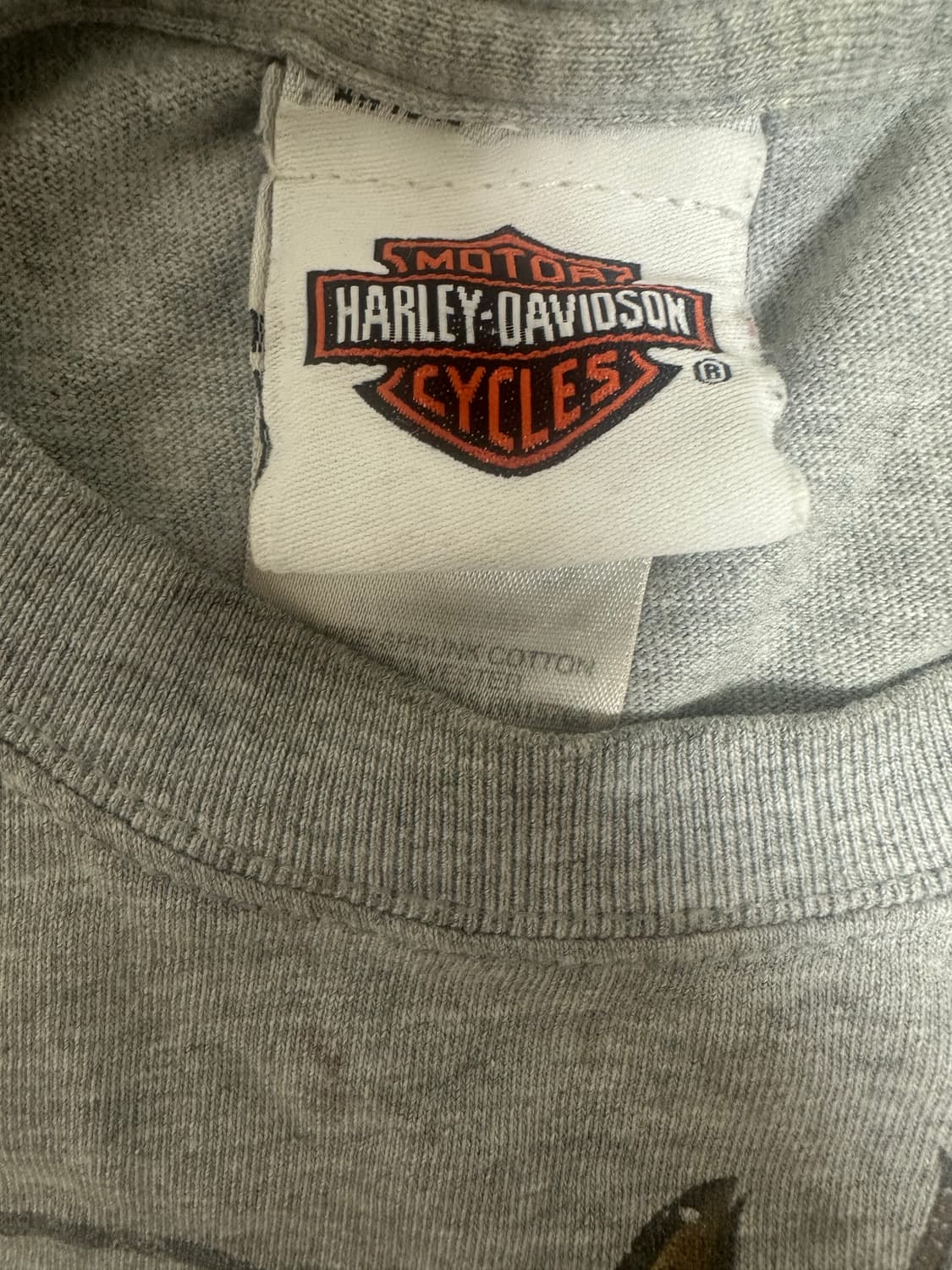 s) 워너브라더스 할리데이비슨 빈티지 티셔츠 상품이미지3