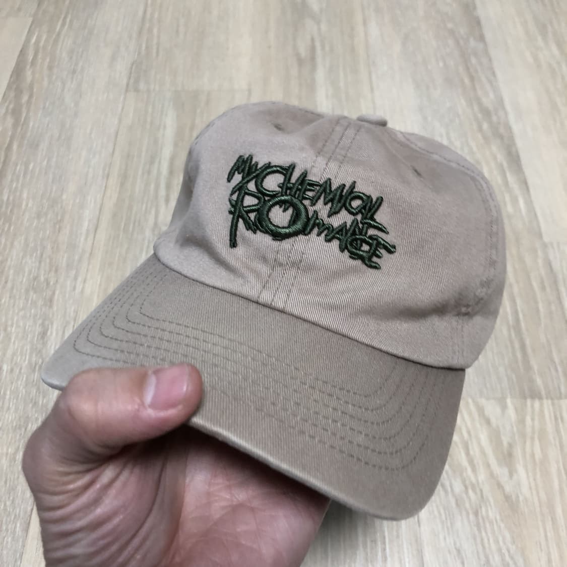 (ONE SIZE) 밴드 마이 케미컬 로맨스 머천다이즈 볼캡 베이지 상품이미지8