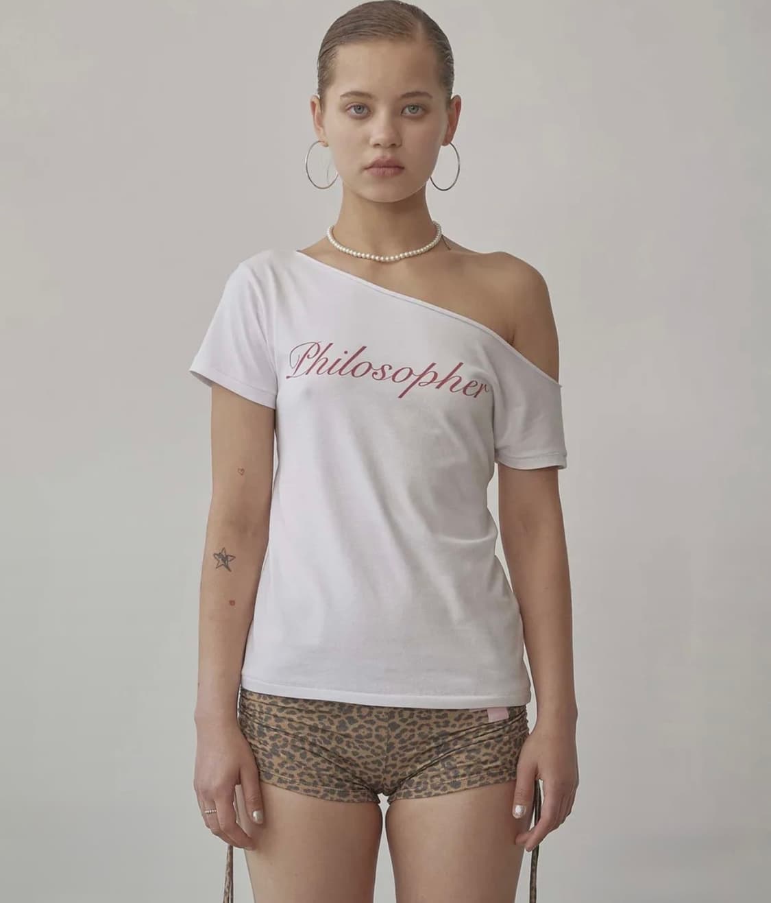 스컬프터 Hook Me Up Layered Tee White  상품이미지1