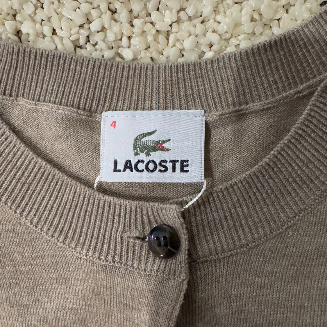 라코스테 긴팔 가디건 ⭐️314 상품이미지3