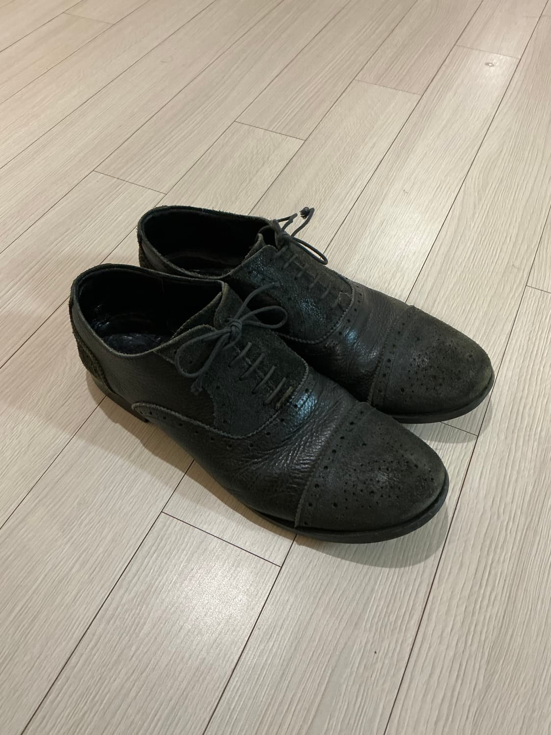 꼼데가르송 옴므 플러스 2011 패치워크 더비 상품이미지1