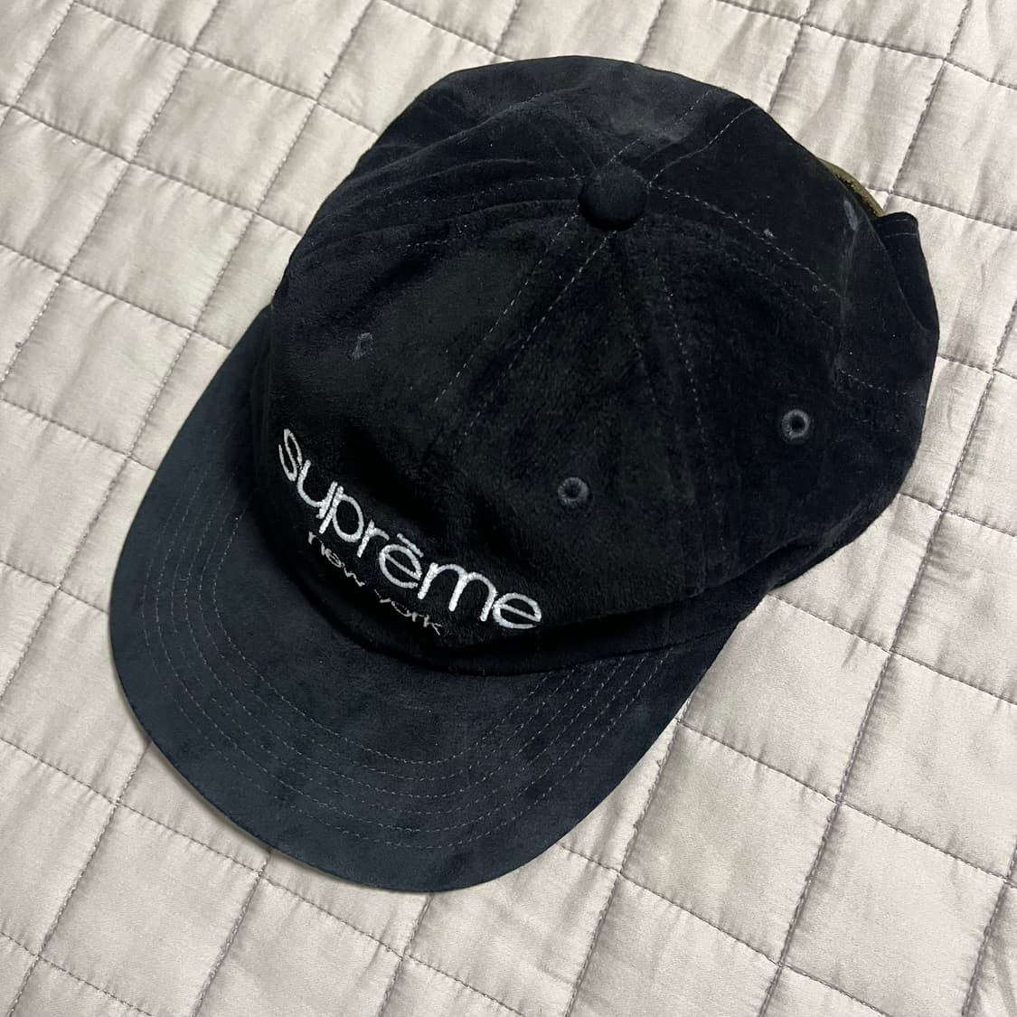 슈프림 스웨이드 캡 모자 상품이미지5
