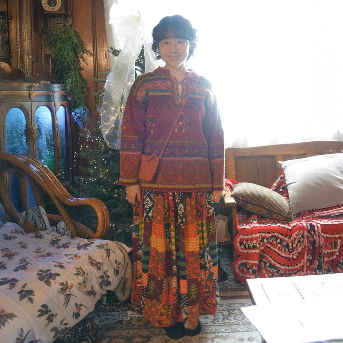 모리엔 플라워 롱스커트 상품이미지8