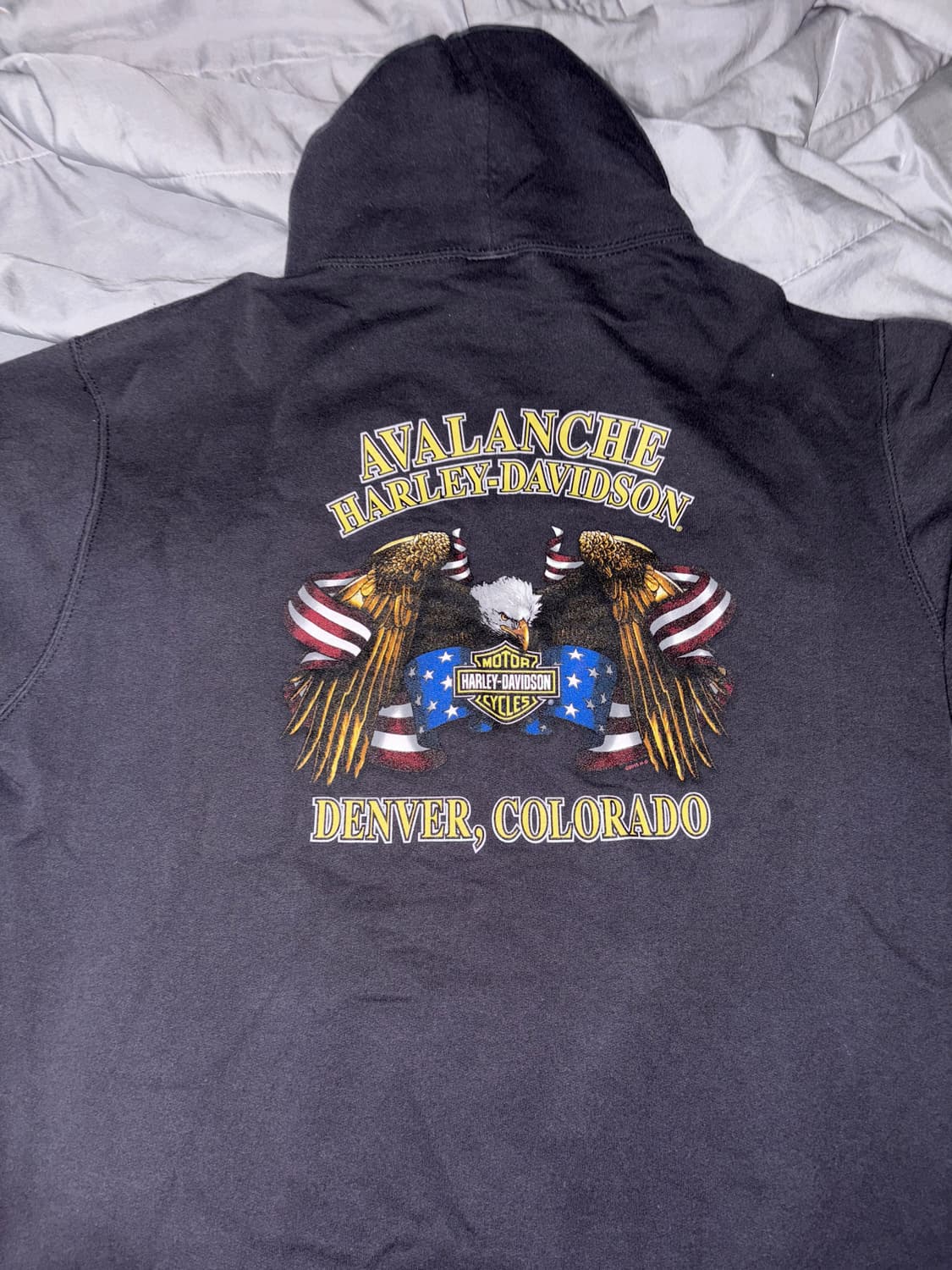 00s Vintage Harley Davison Hoodie 상품이미지2
