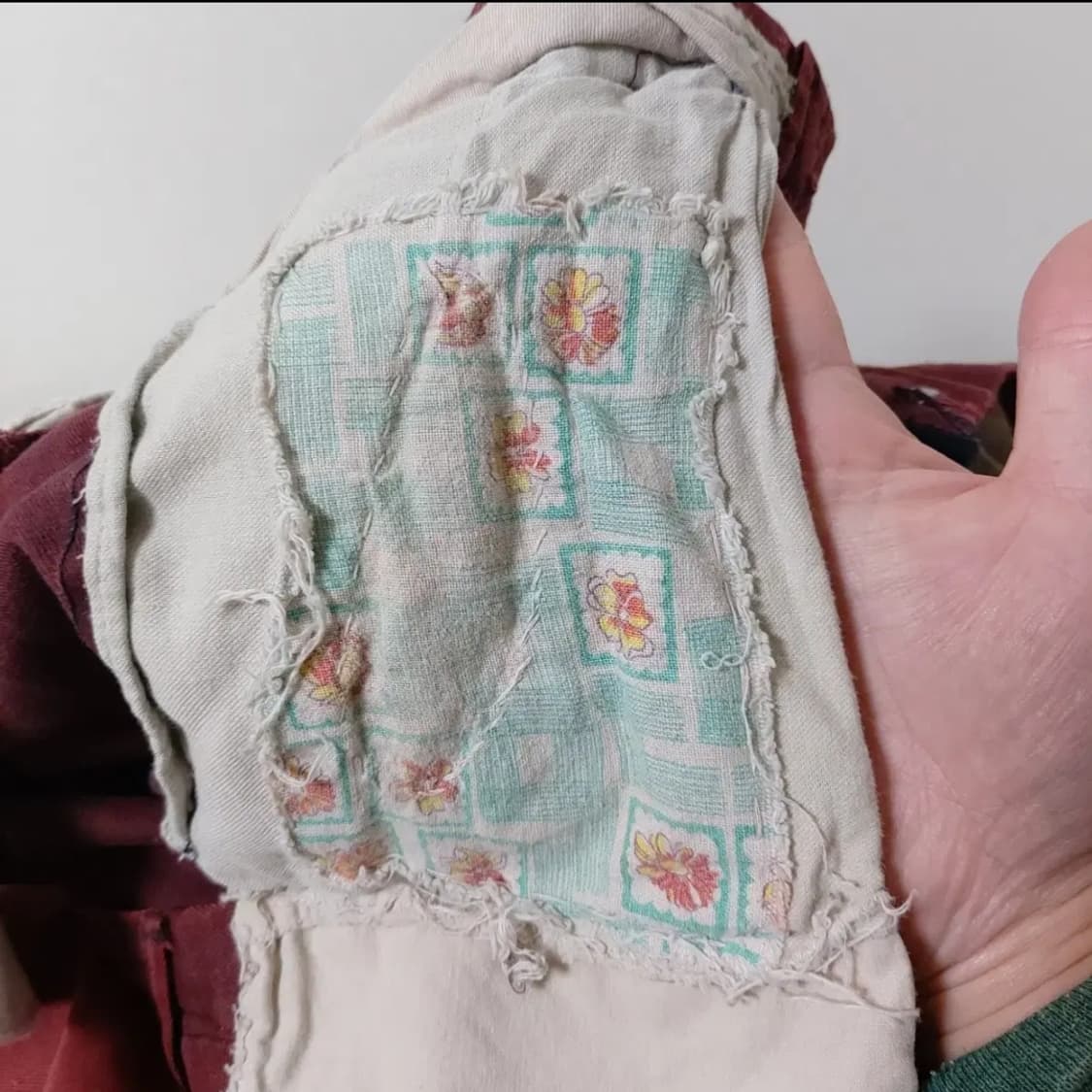 60s 치노 팬츠 선페이드 디스트레스드 상품이미지9