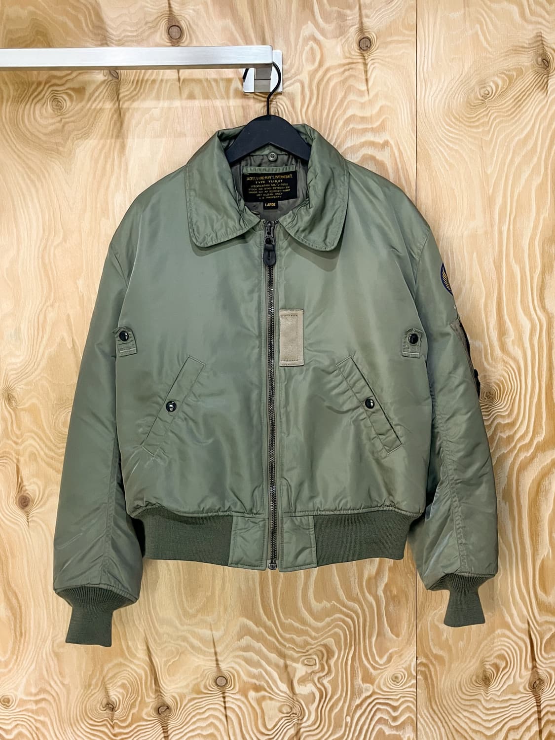 카모랜드 U.S.A.F B-15 플라이트 자켓 상품이미지3