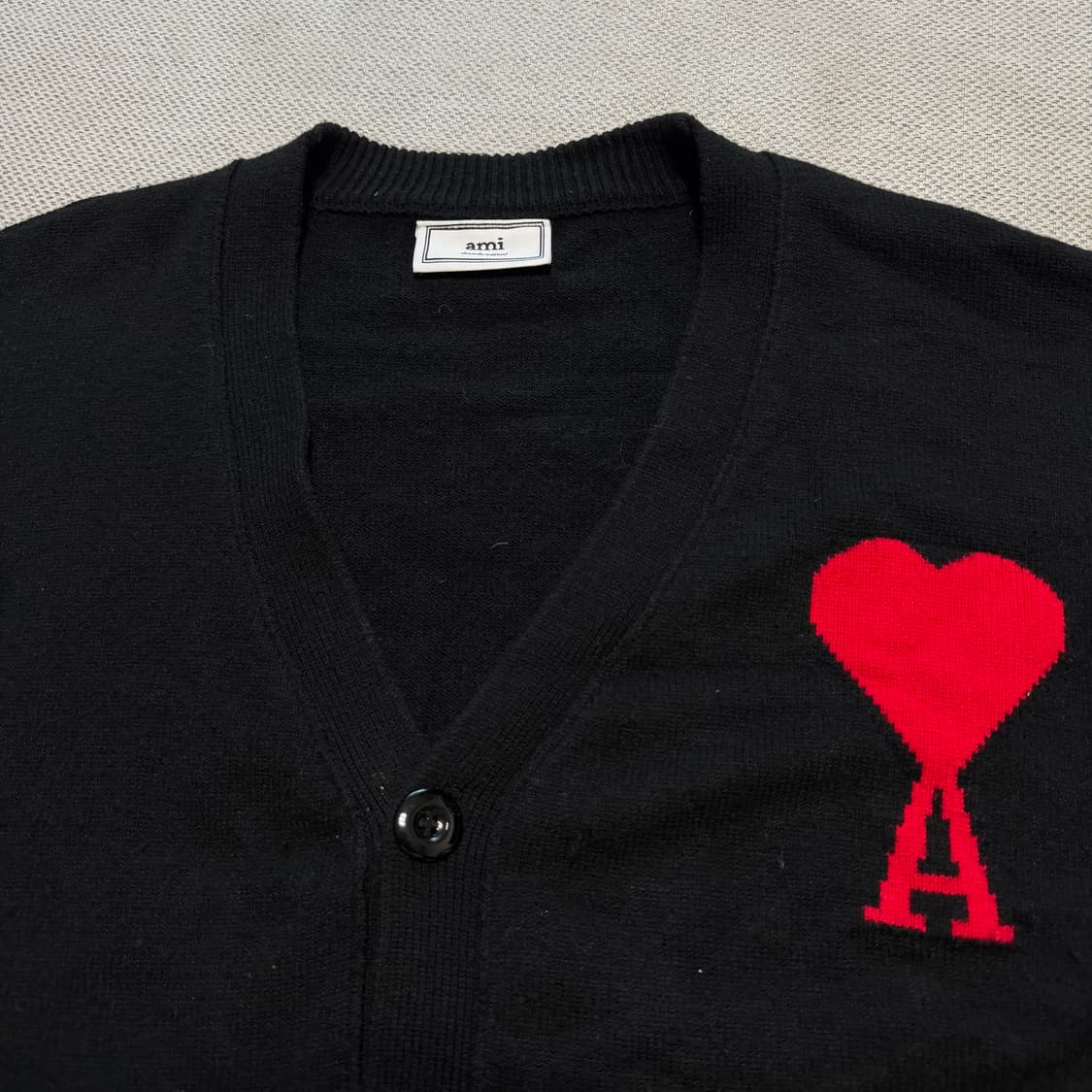 아미 AMI 하트로고 가디건 상품이미지2