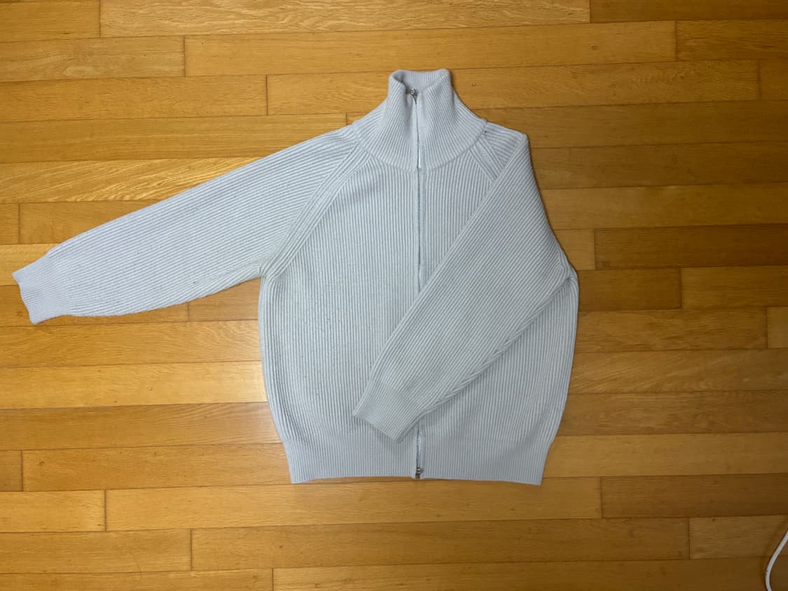 KNITLY 후드 집업 상품이미지1