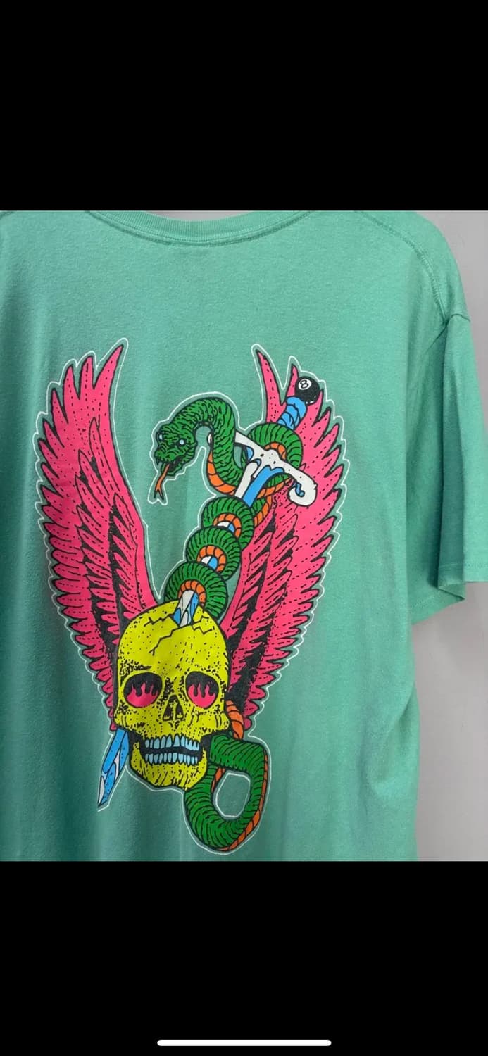 스투시 스네이크 빅로고 반팔 H1486 상품이미지6