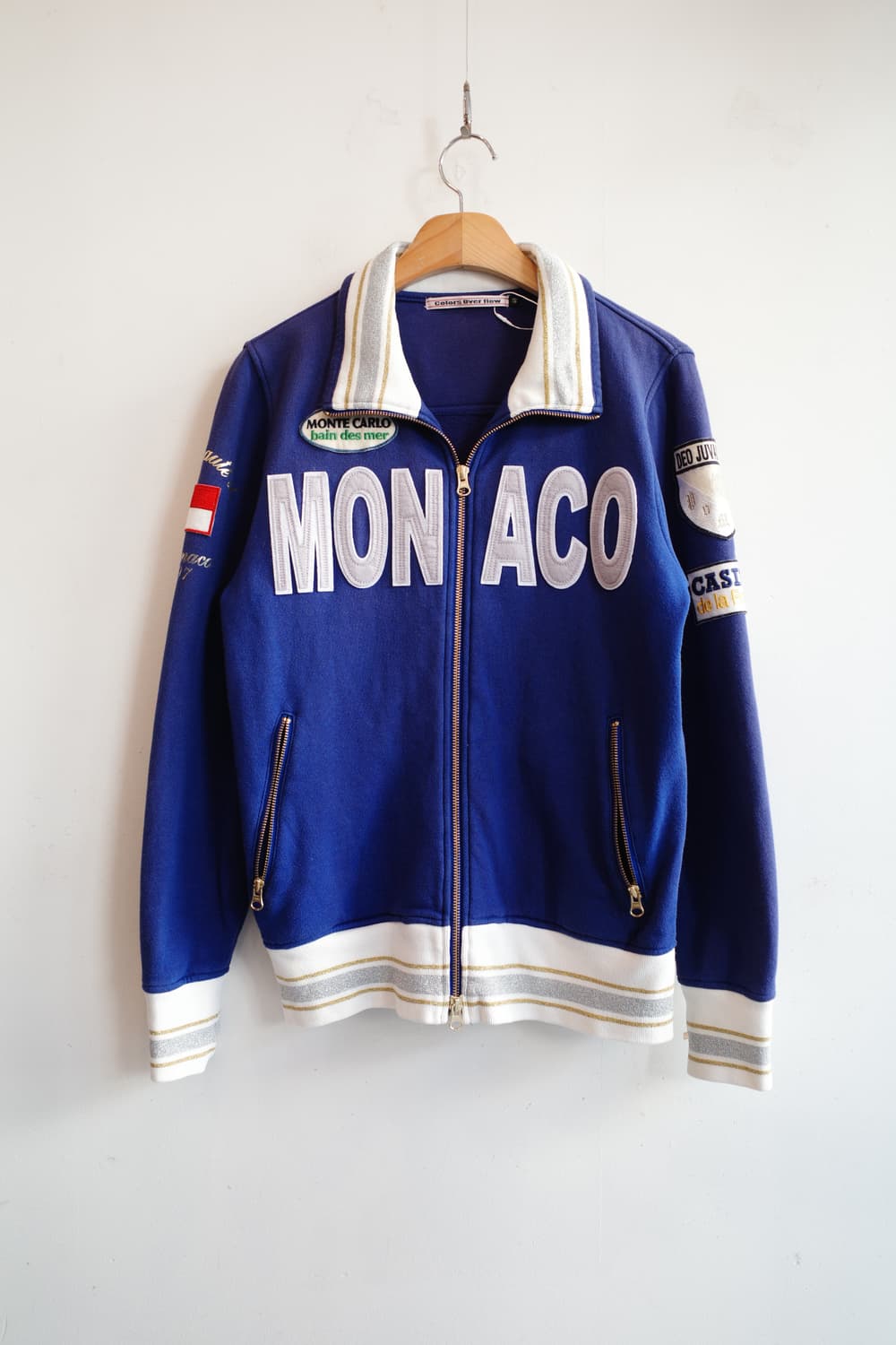 Japan brand 자수패치 투웨이 집업 져지  상품이미지1