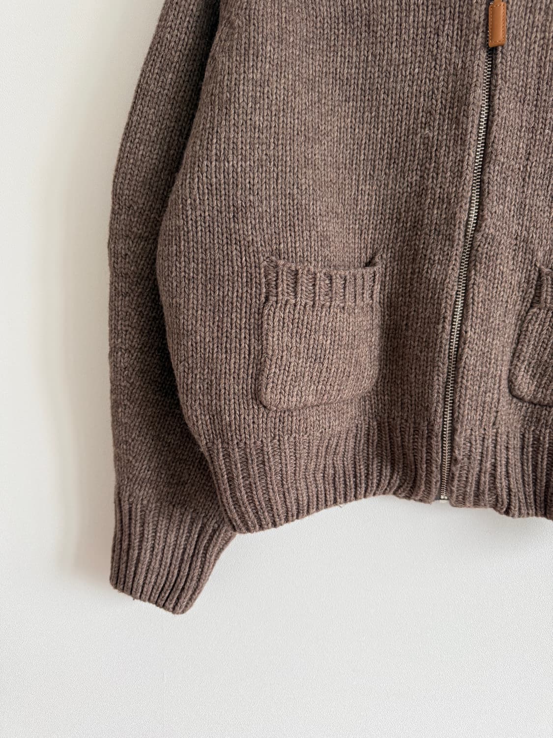 시야쥬(Siyazu) 울 집업니트 상품이미지3