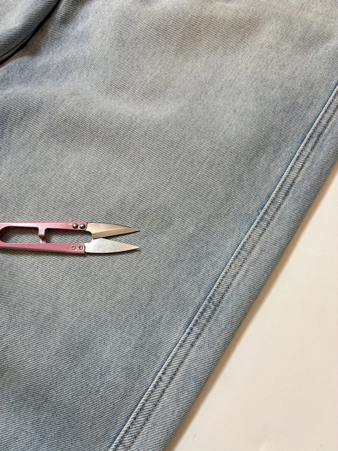 마리떼프랑소와저버 시그니처 스트레이트 와이드 데님 팬츠 PN8386 상품이미지6