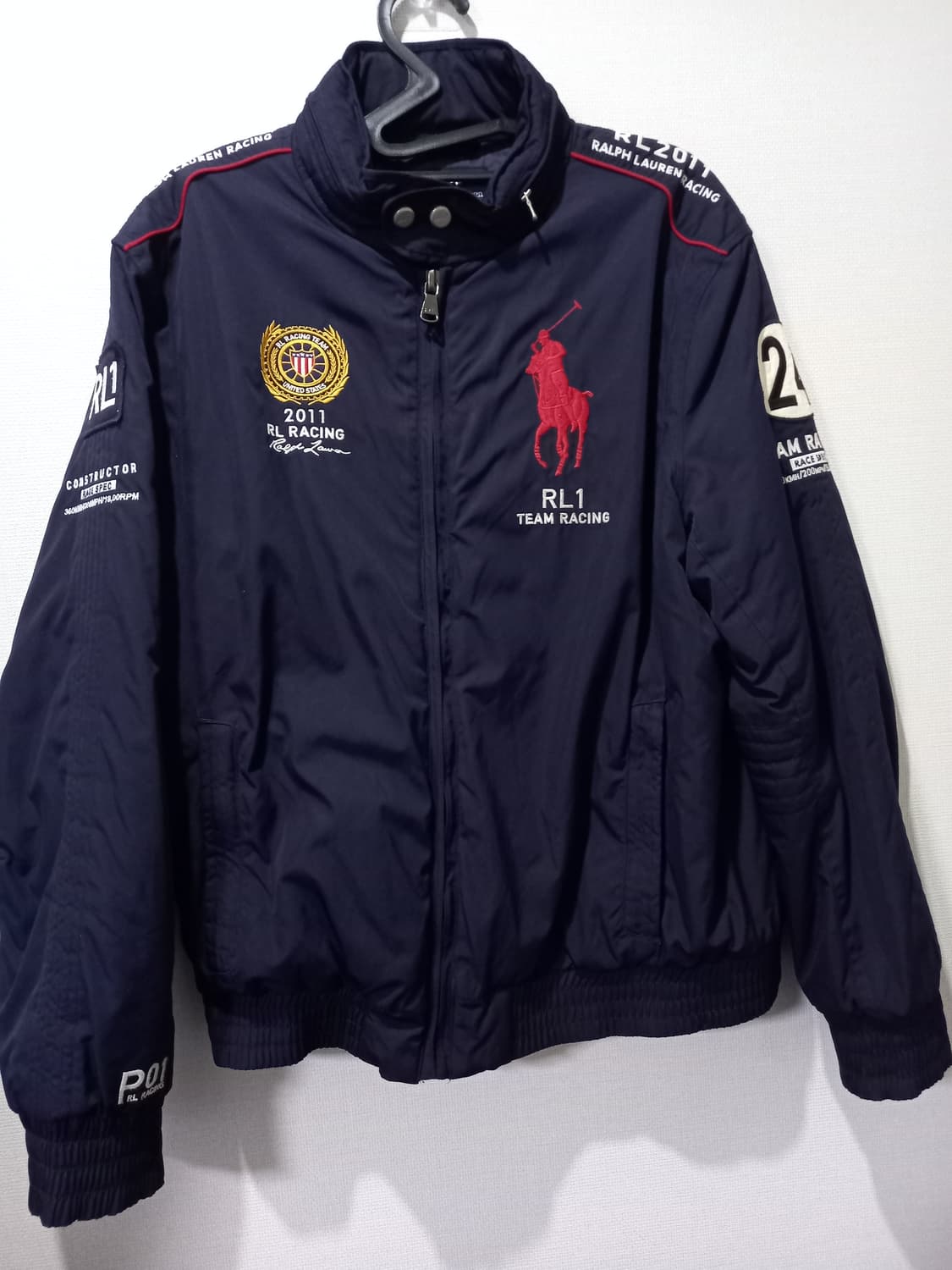 폴로 POLO 랄프로렌 빅포니 레이싱 패딩 점퍼 100/L 상품이미지1