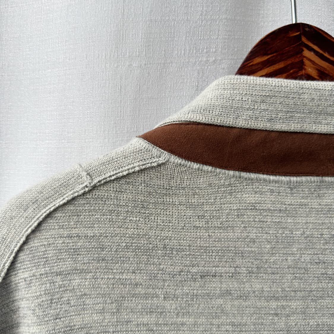 휴고 보스 오렌지 코튼 니트 자켓 가디건 그레이 XL 상품이미지9