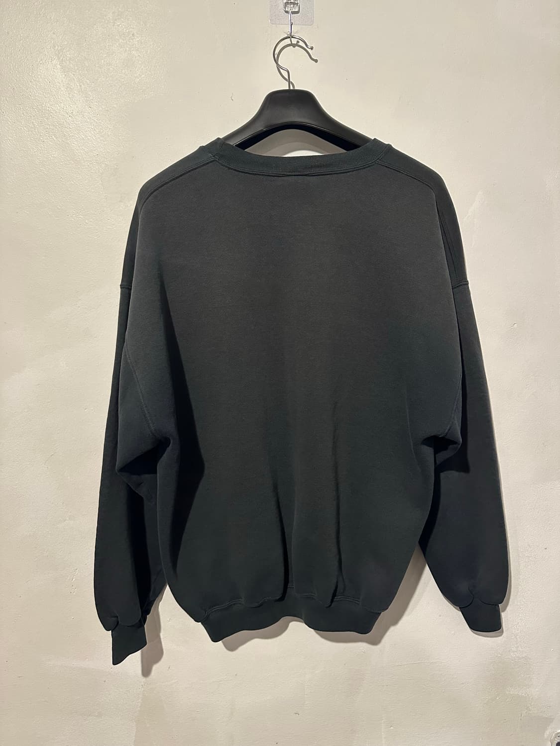 빈티지 00s 러셀 스웻셔츠 블랙 상품이미지2