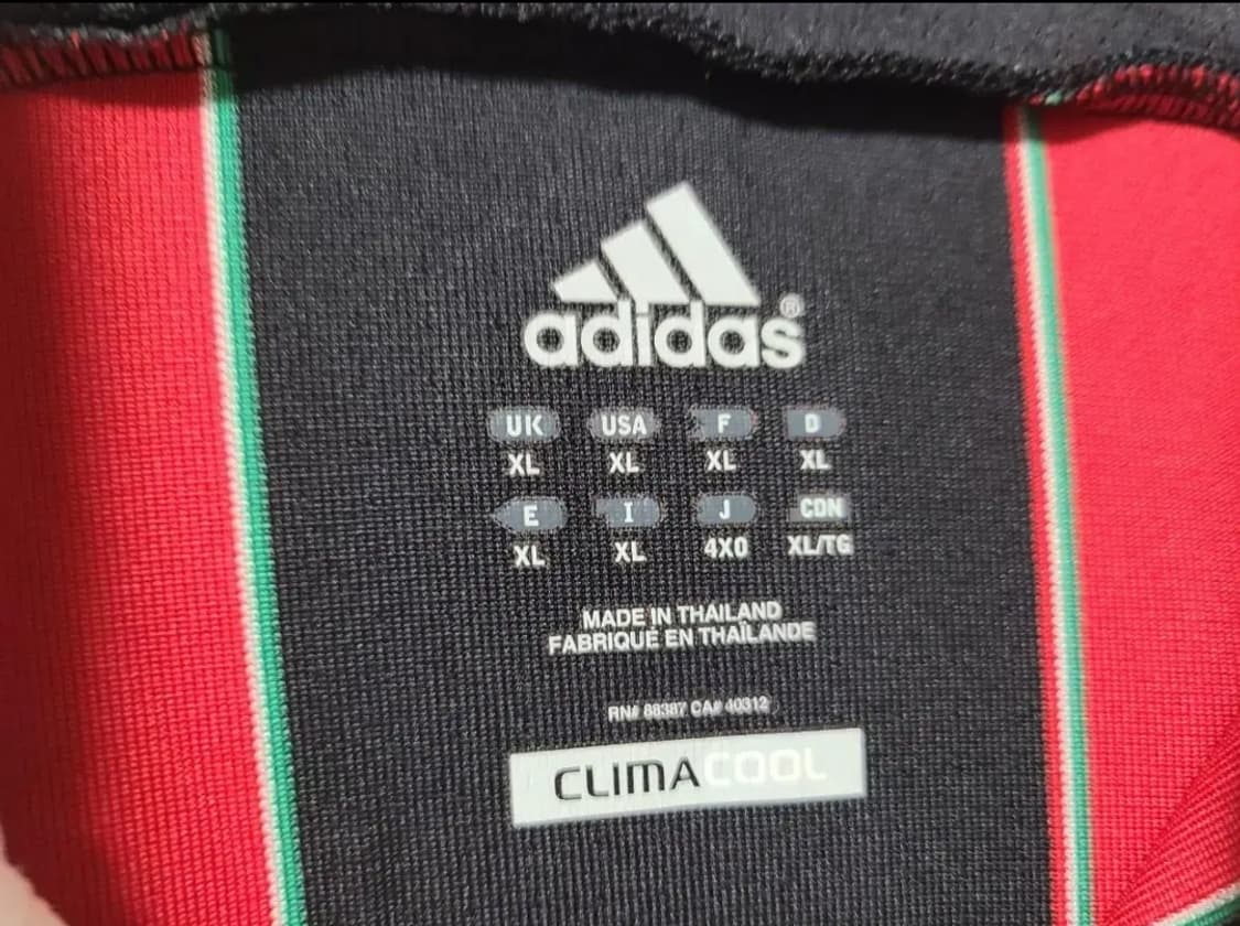 아디다스 12 13 AC밀란  올드레플 축구져지 상품이미지9