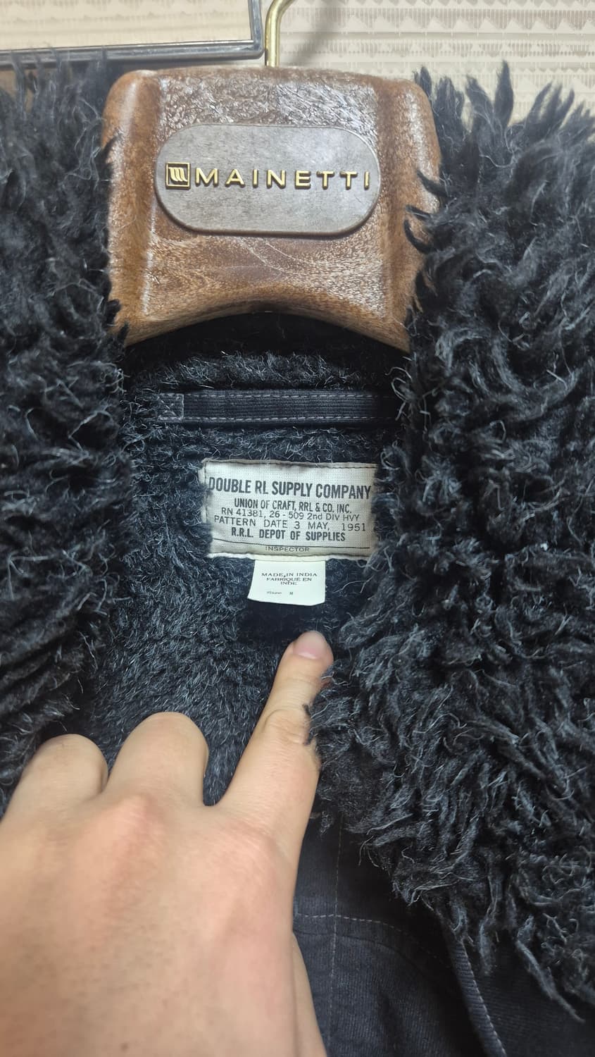 더블알엘 시어링 자켓 M 상품이미지7