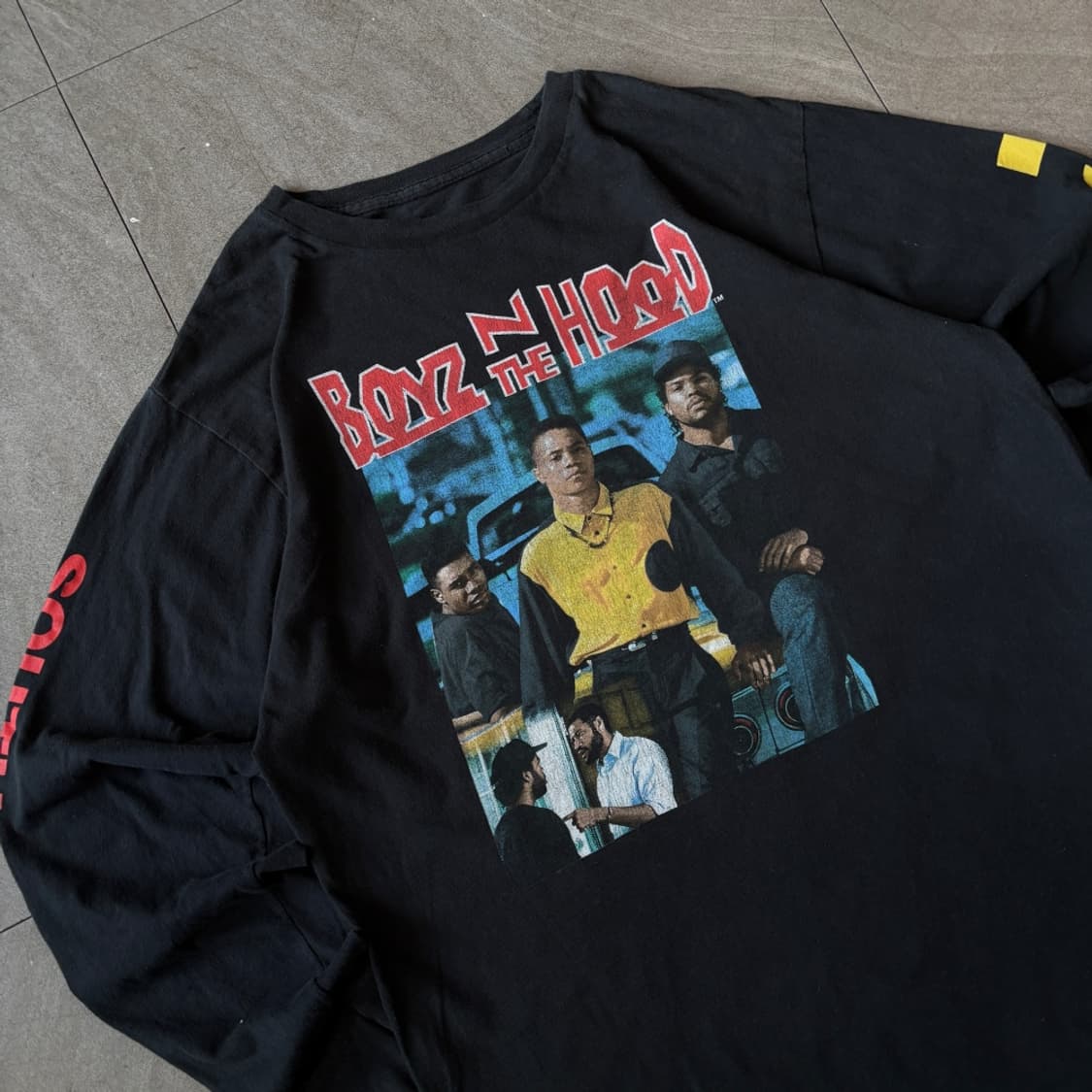 보이즈 앤 후드 롱 슬리브 긴팔티  상품이미지2