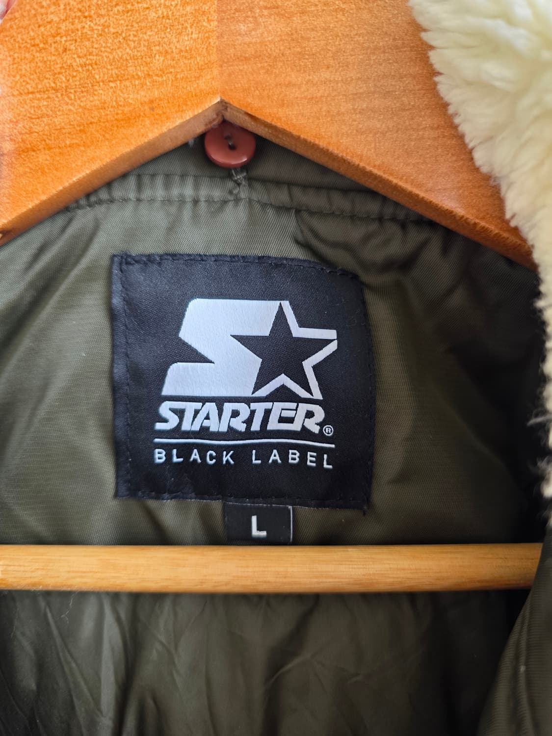 스타터 블랙 라벨  항공 B-2 다운점퍼 L 상품이미지8