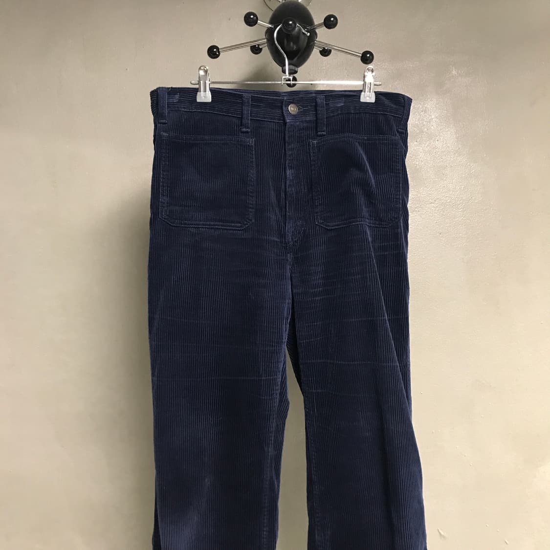 폴로 랄프로렌 QR 코듀로이 팬츠 네이비 8(W) 상품이미지2