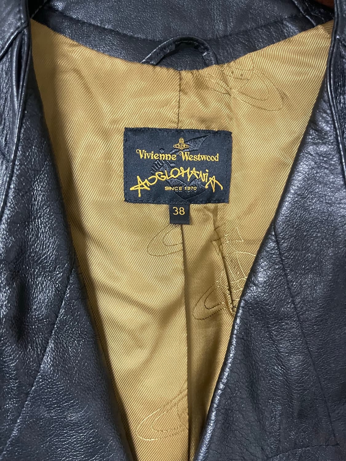 비비안웨스트우드 양가죽 자켓 38사이즈 상품이미지5
