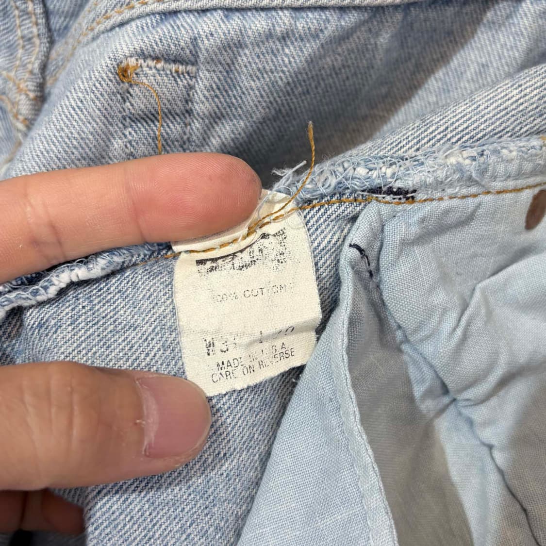 90s LEVI’s 사시코 커스텀 501  상품이미지5