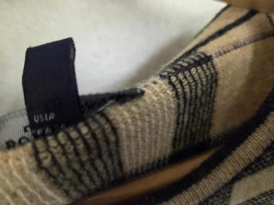 버버리 런던 체크 니트 M 상품이미지3