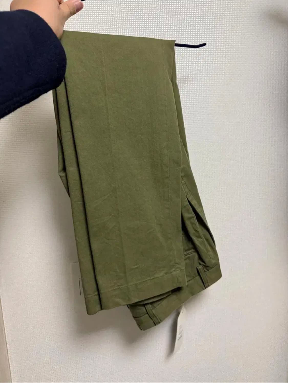 반스토머 헤링본 올리브 치노 팬츠 미사용 세제품 사이즈 M 1333P D 상품이미지5