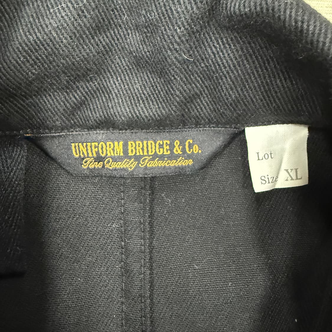 (XL) 유니폼 브릿지 Uniformbrigde 워크자켓(블랙) 상품이미지2