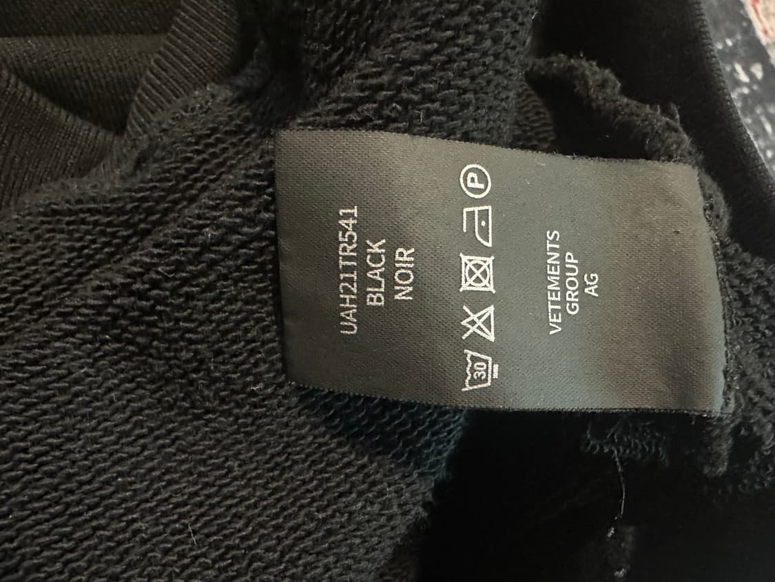 (베트멍) Vetements World wide hoodie 상품이미지5