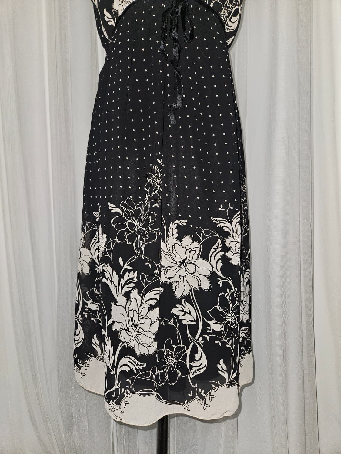 vous meme 빈티지 플라워 슬립 원피스 니혼진 공겜여주 히메갸루 상품이미지3