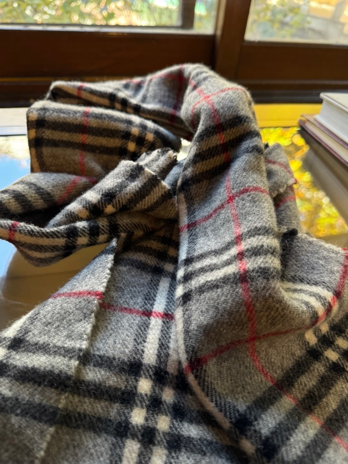 버버리 캐시미어 머플러 상품이미지3