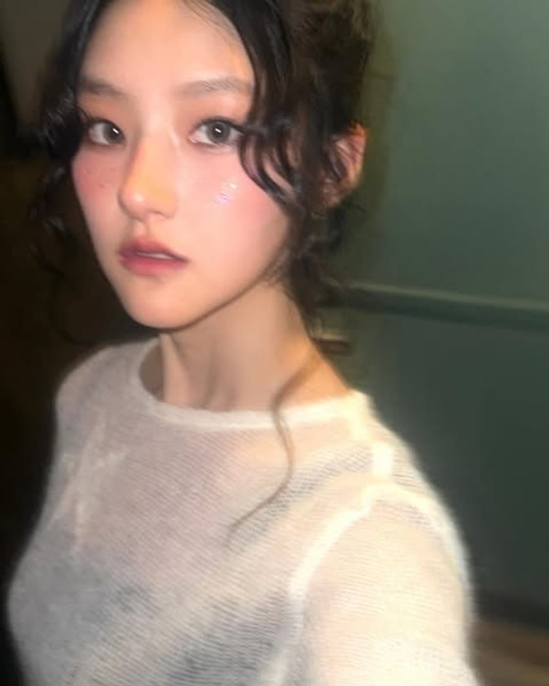 경 Star Mohair Knit Sweater 상품이미지3