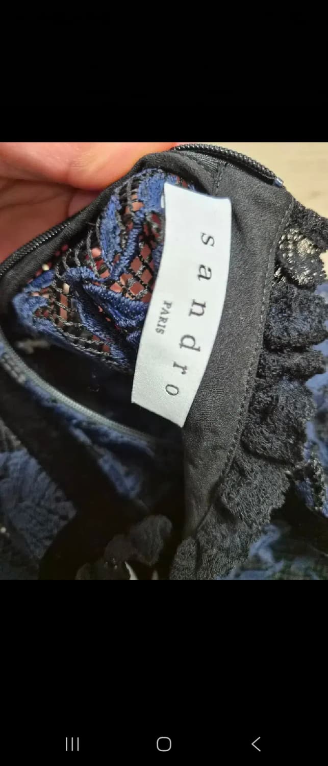 산드로 레이스원피스 상품이미지2