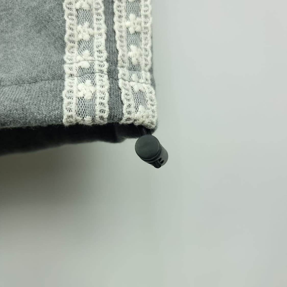  락케이크 사이드 레이스 와이드 스웻 팬츠 M19098 상품이미지7